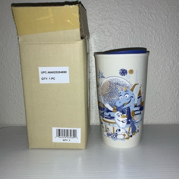 Disney Starbucks Travel Tumbler - 50th Anniversary Vault - Epcot - Picture 4 of 6